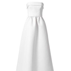 Amsale Rene Dress In Ivory